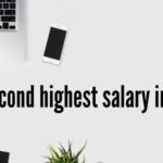 find second highest salary in SQL