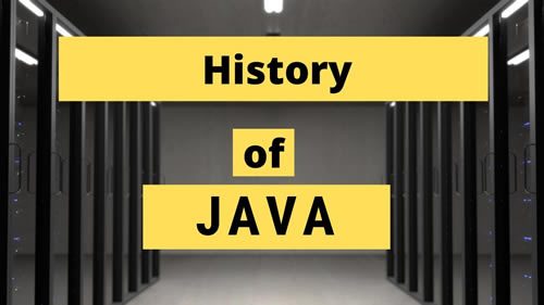 History of JAVA